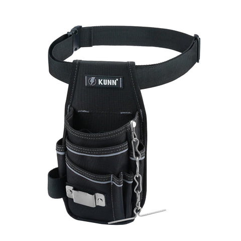 KUNN Tool Pouch main pocket with 7 compartments keeps tools organized on site