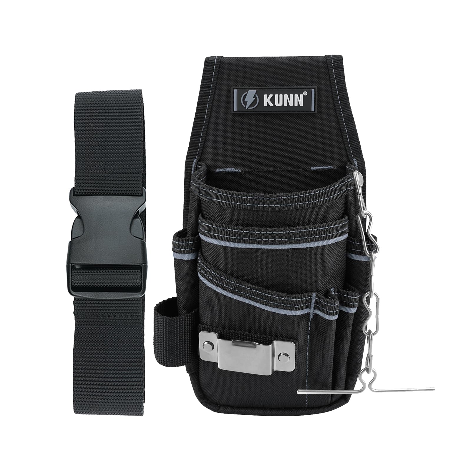 KUNN Tool Pouch compact design suits quick tasks on ladders and stairs