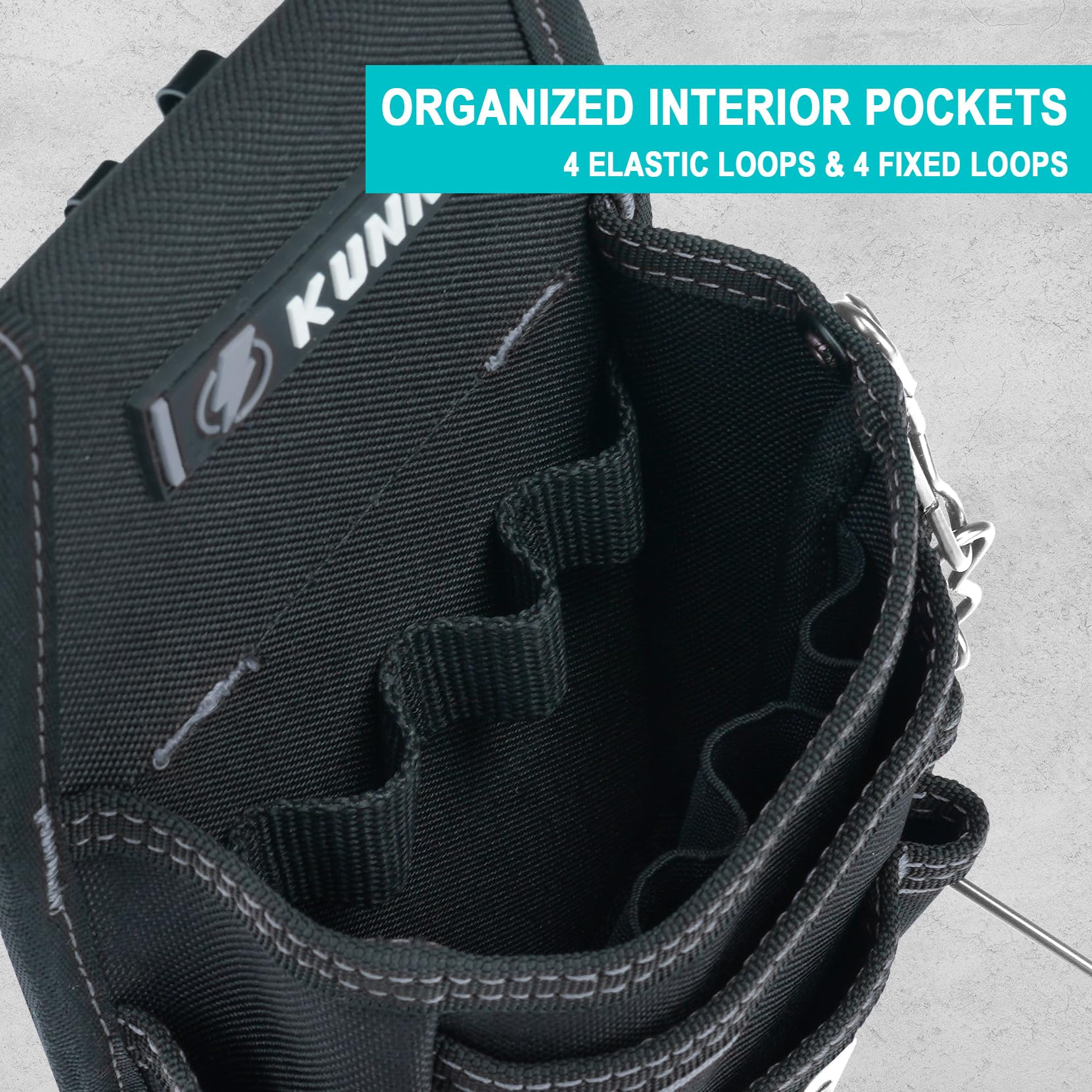 KUNN Tool Pouch tape thong stabilizes loose tapes during climbs