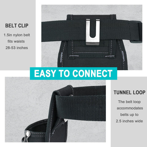 KUNN Tool Pouch tool loop keeps pliers and wrenches secure while working