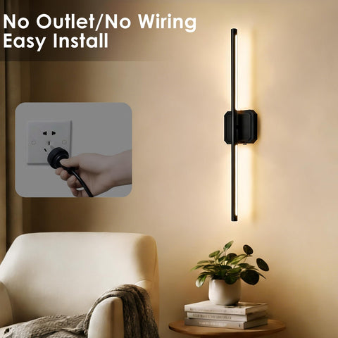 KunruiTAI 360-degree rotatable wall sconce directing light precisely
