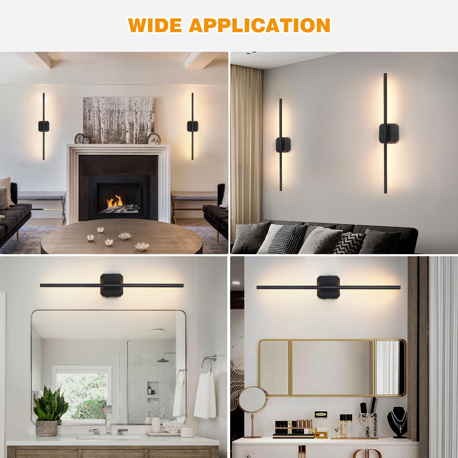 KunruiTAI versatile lighting for living room, bedroom, and hallway