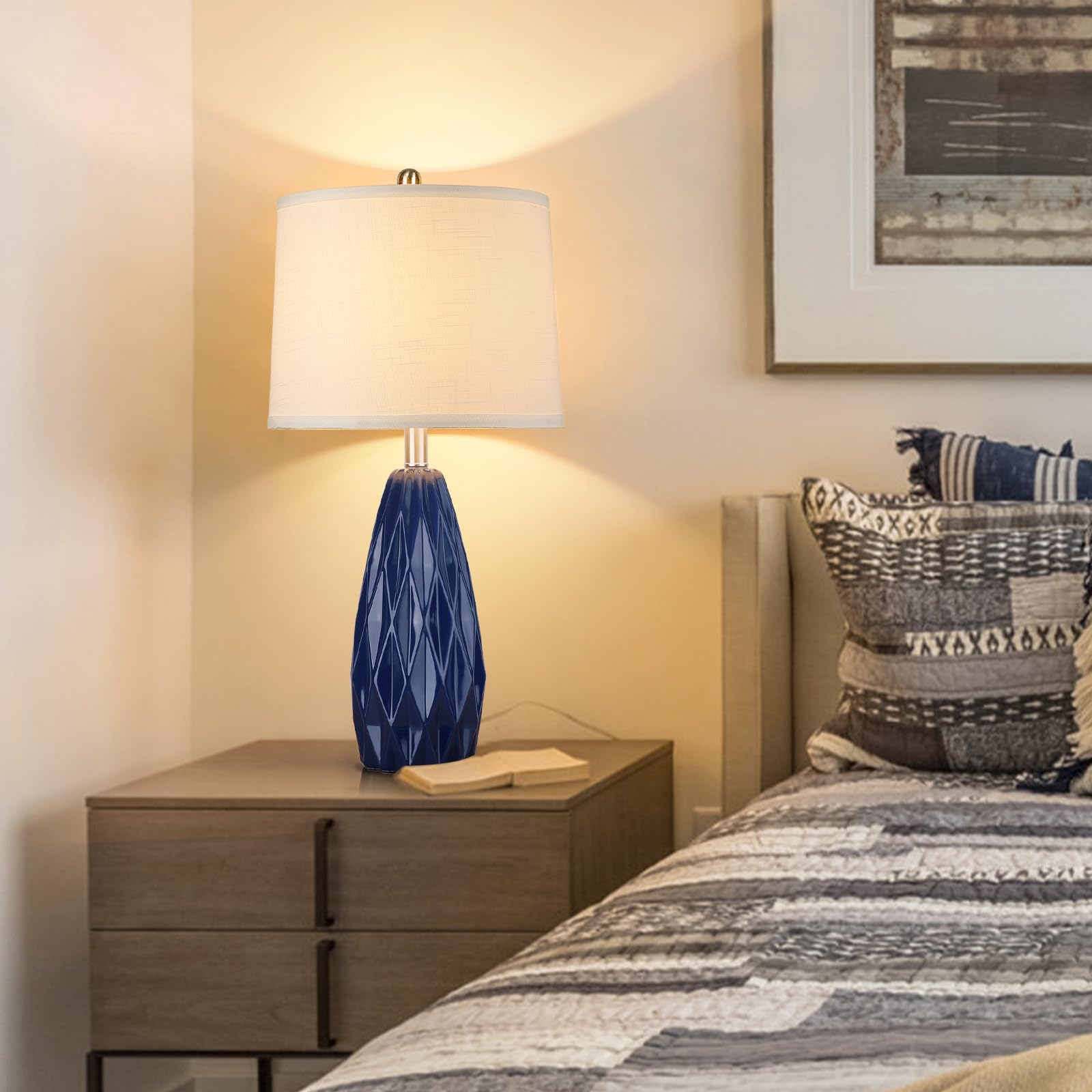 KunruiTAI LED bulbs included for immediate, energy-efficient illumination.