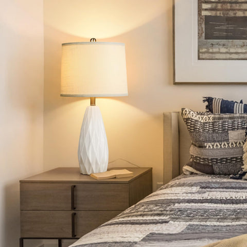 KunruiTAI living room lamp ideal for desks and end tables