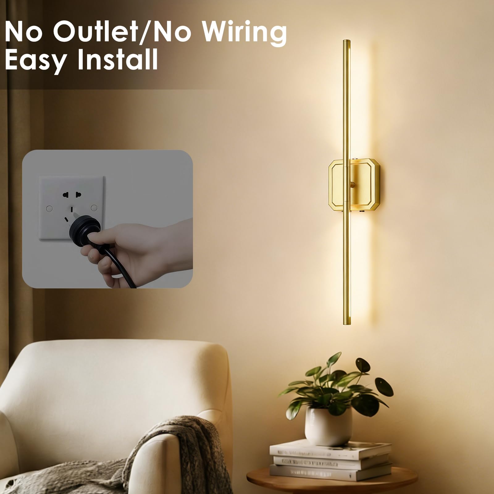 KunruiTAI long-life battery provides hours of light on a single charge