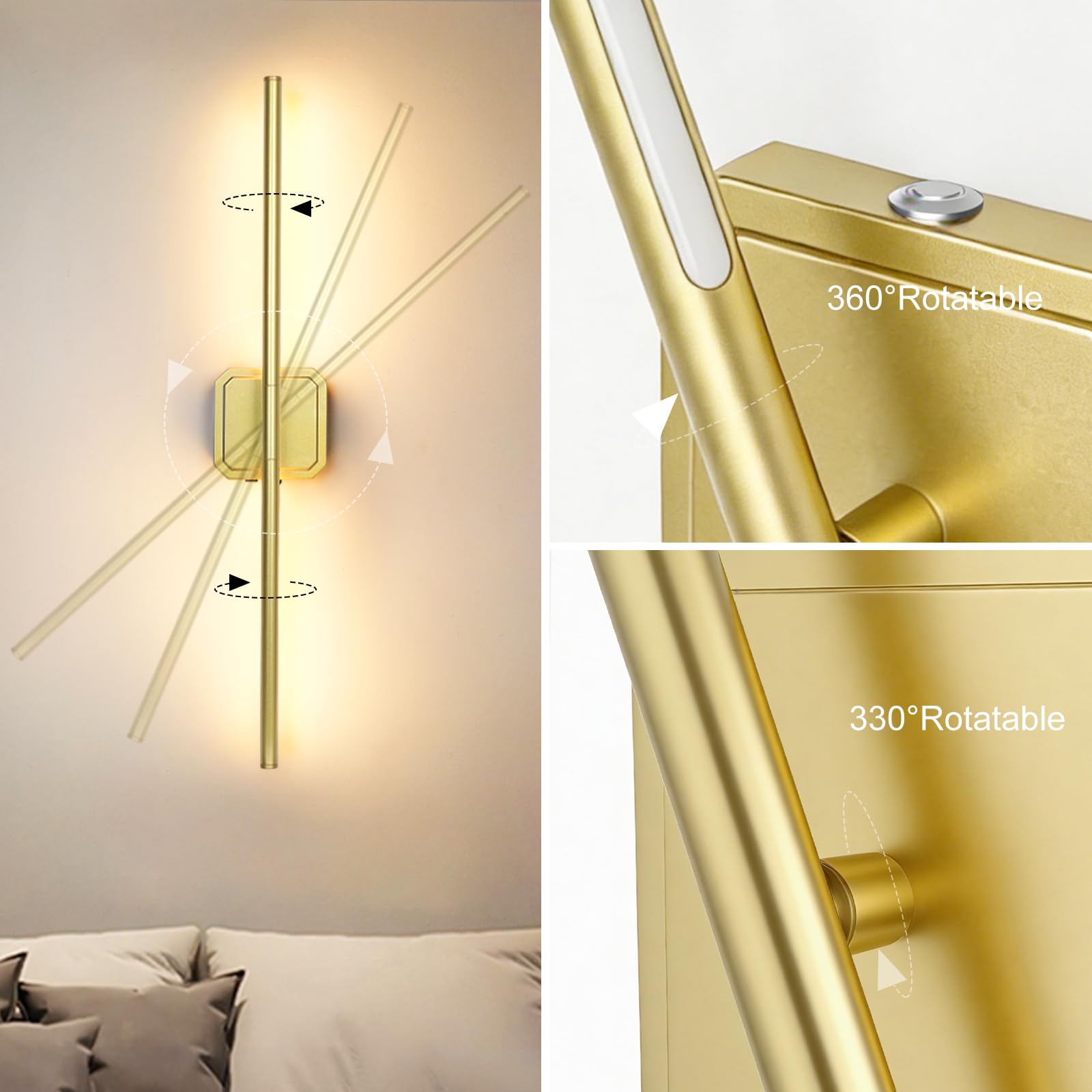 KunruiTAI timer function offers cozy lighting without leaving the bed