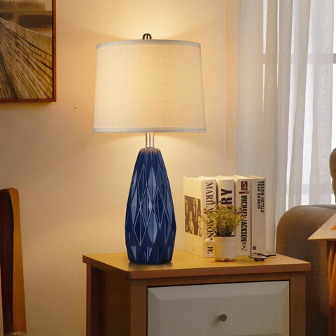 KunruiTAI versatile lamp ideal for nightstands, desks, and living room corners.