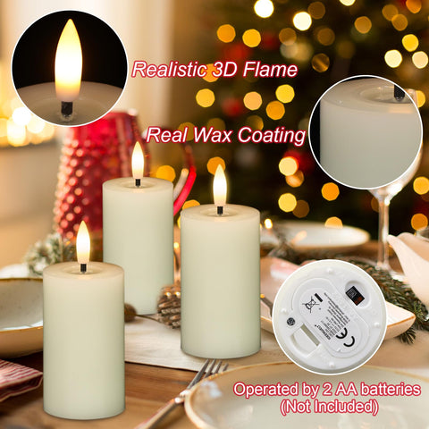KunSwenn real wax coating with 3D flame looks realistic