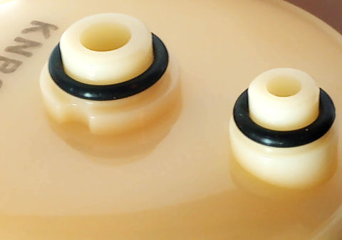 Kuraray HG-N filter silver-impregnated GAC closeup.