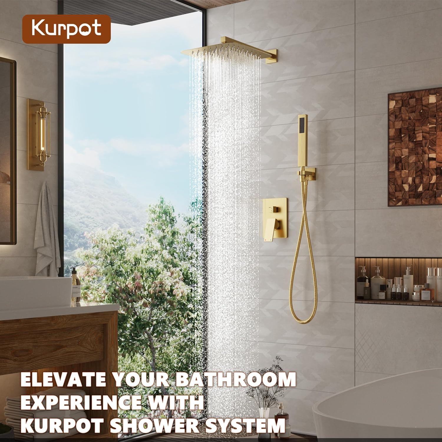 Kurpot 304 stainless steel parts ensure durability and easy cleaning.