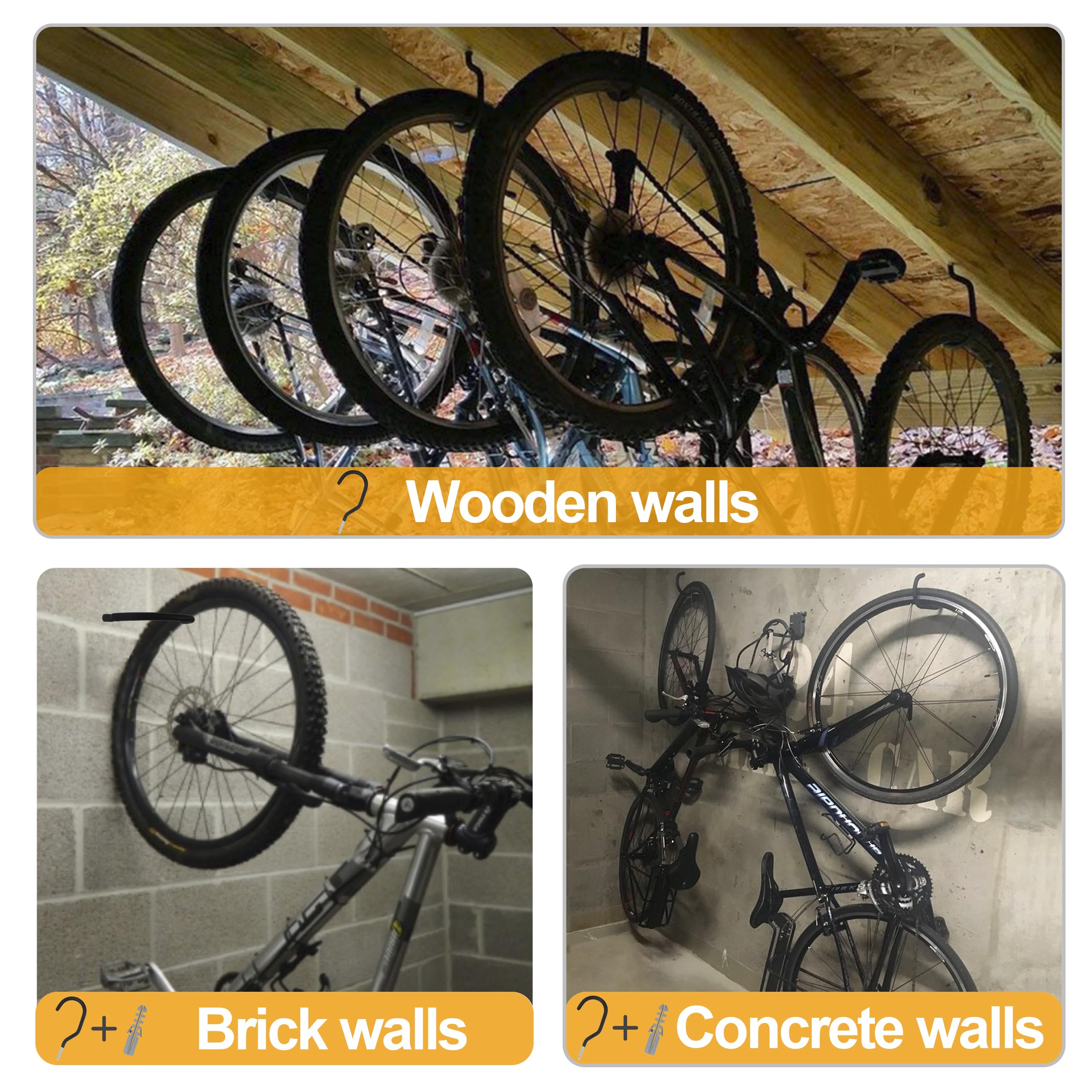 KURUI zinc-plated carbon steel hook resists moisture for lasting use.