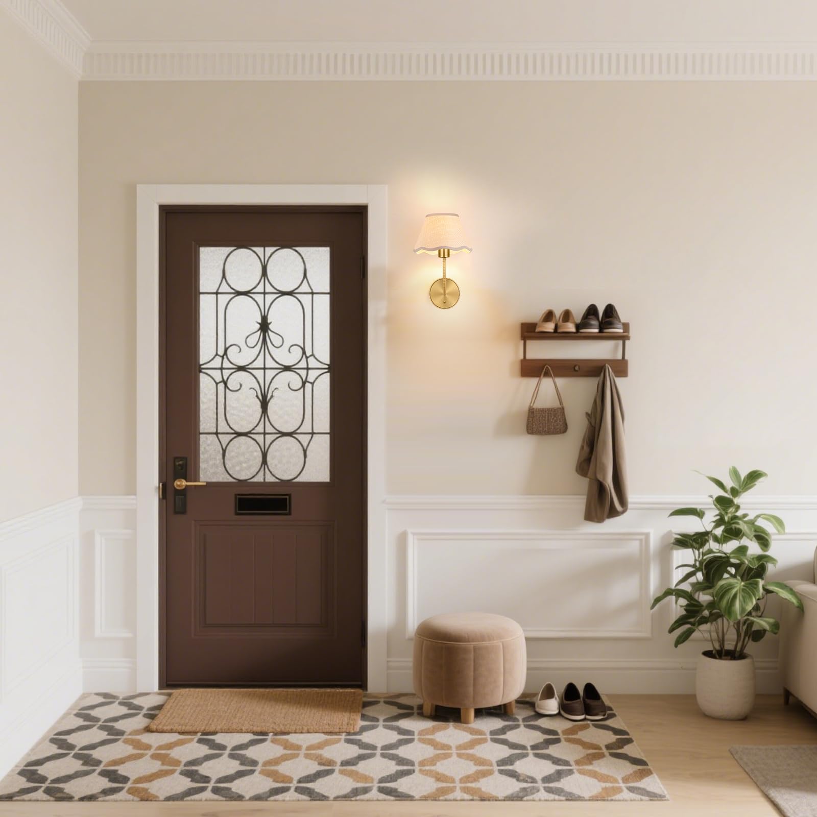 KUSSCO sconce pair enhances entryways with warm glow