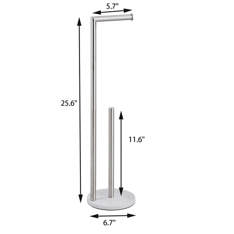 KUUBTH detail of brushed nickel accents on the stand.