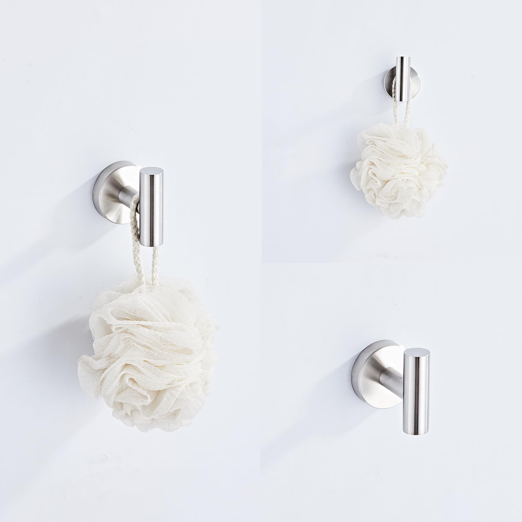 KUUBTH brushed nickel concealed screws for a clean front-facing profile and quick mounting