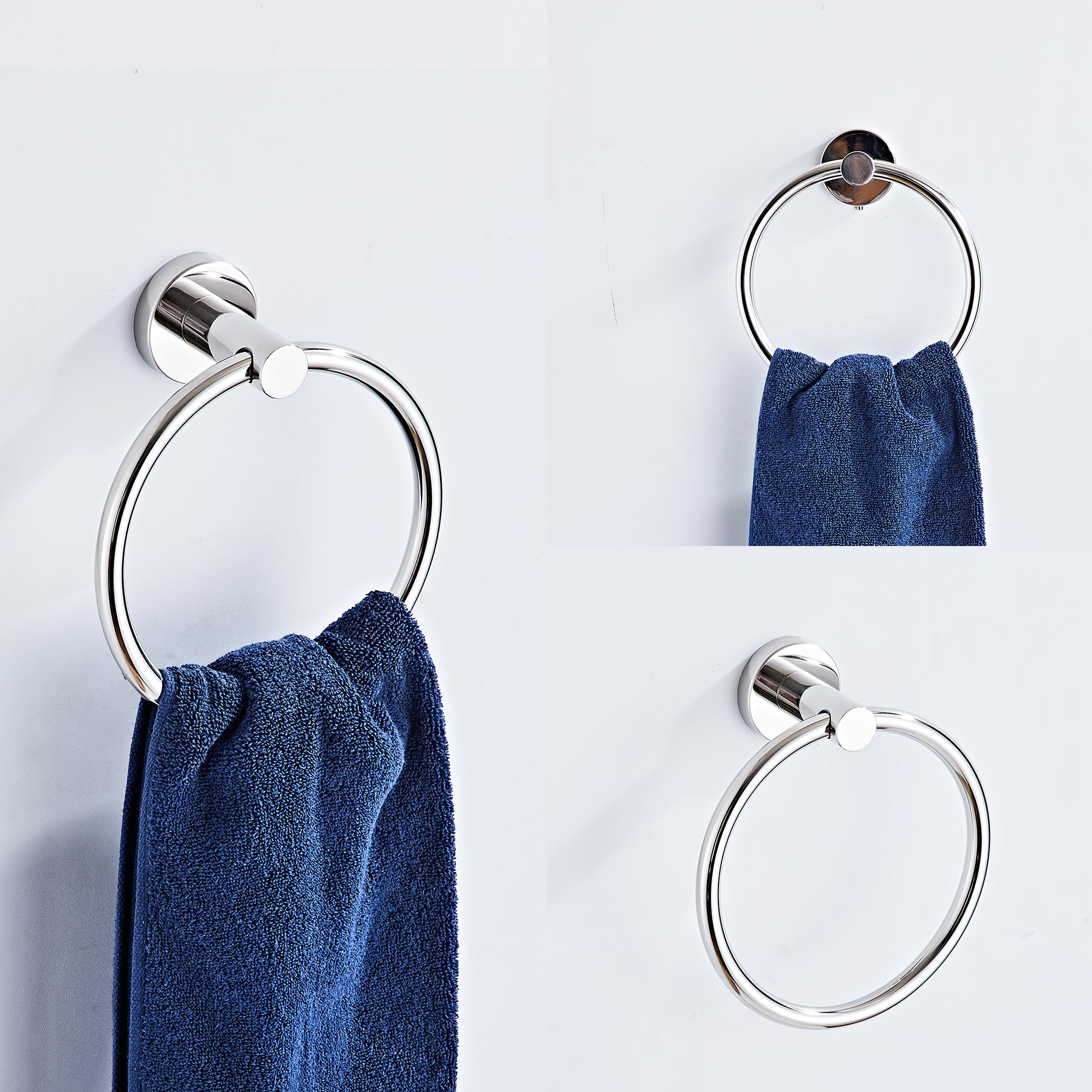 KUUBTH chrome concealed screws provide a clean look