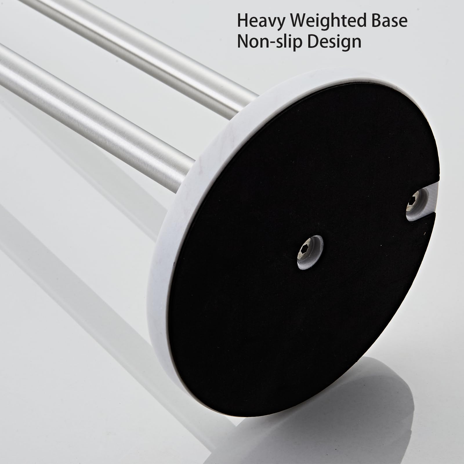 KUUBTH freestanding design allows flexible placement without drilling.
