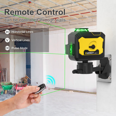 Kuzinoy smart touchscreen simplifies adjusting lines and monitoring battery status.