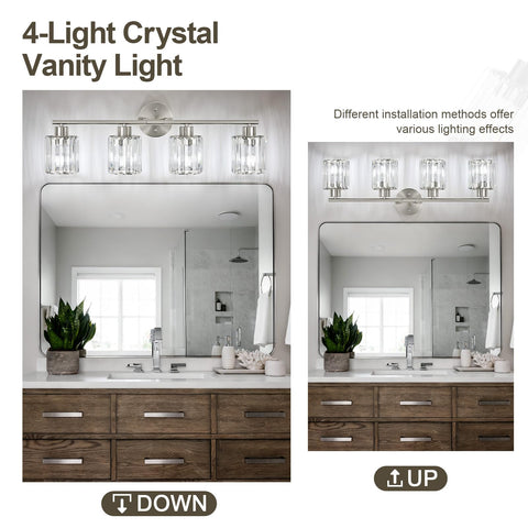Kvhiiw crystal vanity light dimensions 28.4 inches long by 9 inches high