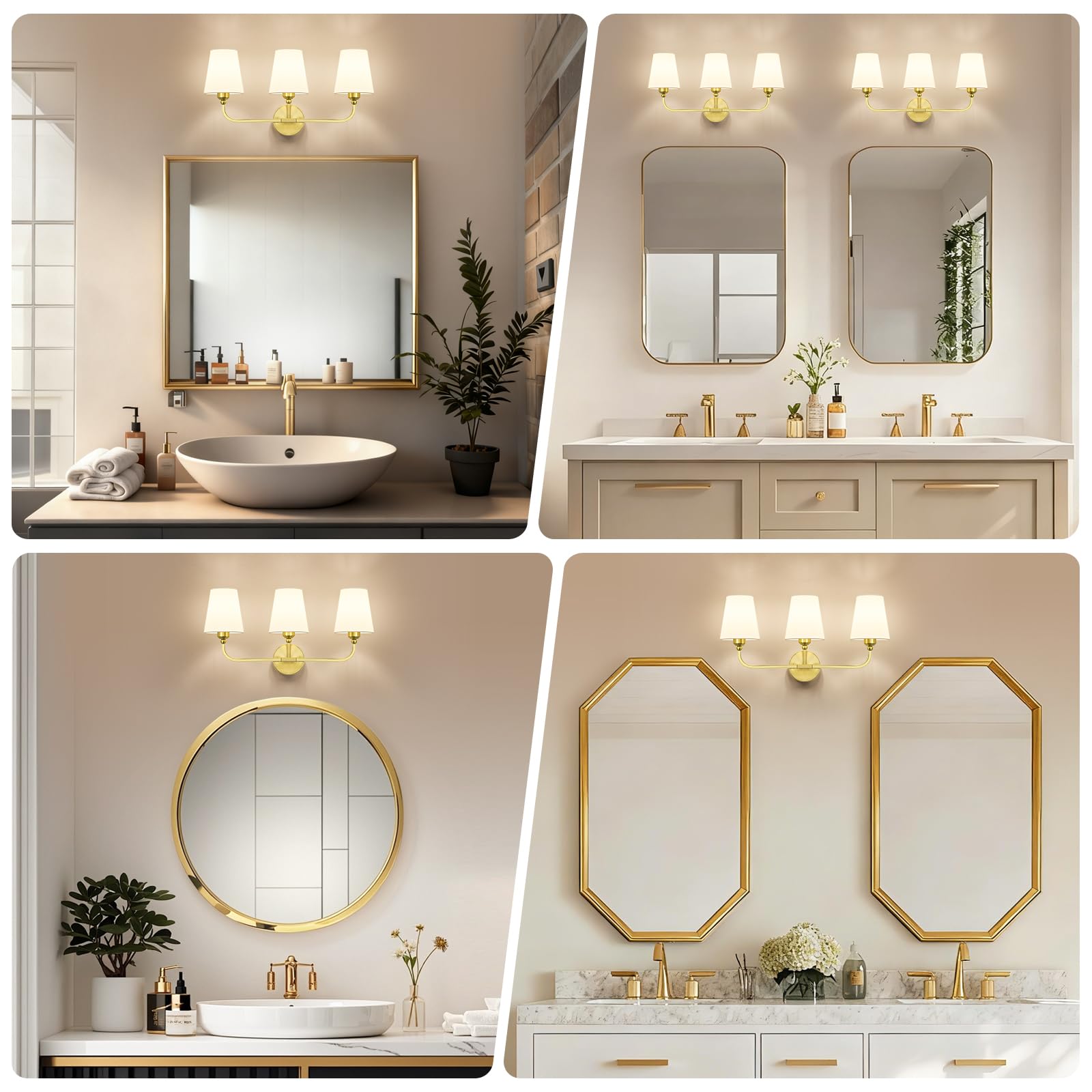 Kvhiiw vintage rustic-modern decor blend over mirror.