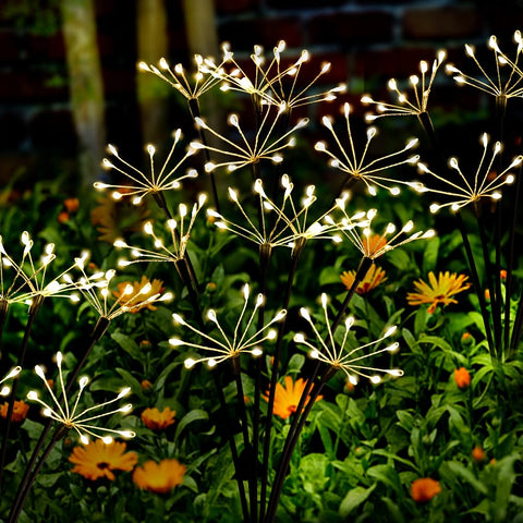 Kwaiffeo solar garden lights twinkling branches illuminate walkways with gentle glow