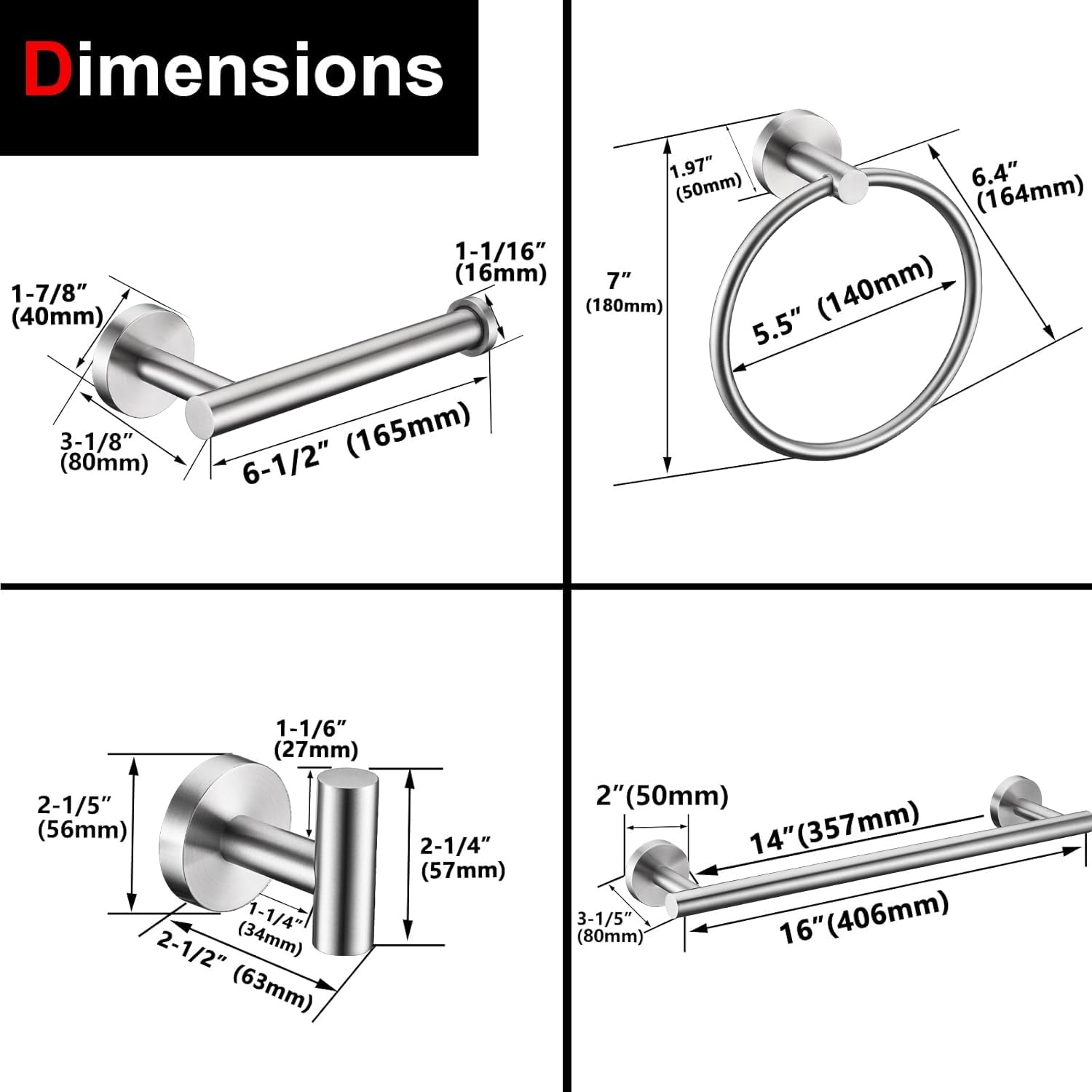 Kwanicas brushed nickel finish resists fingerprints and spots over years.