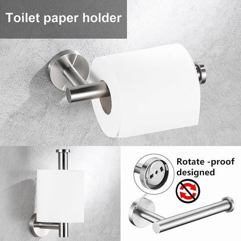 Kwanicas brushed nickel towel hook adds versatile hanging space