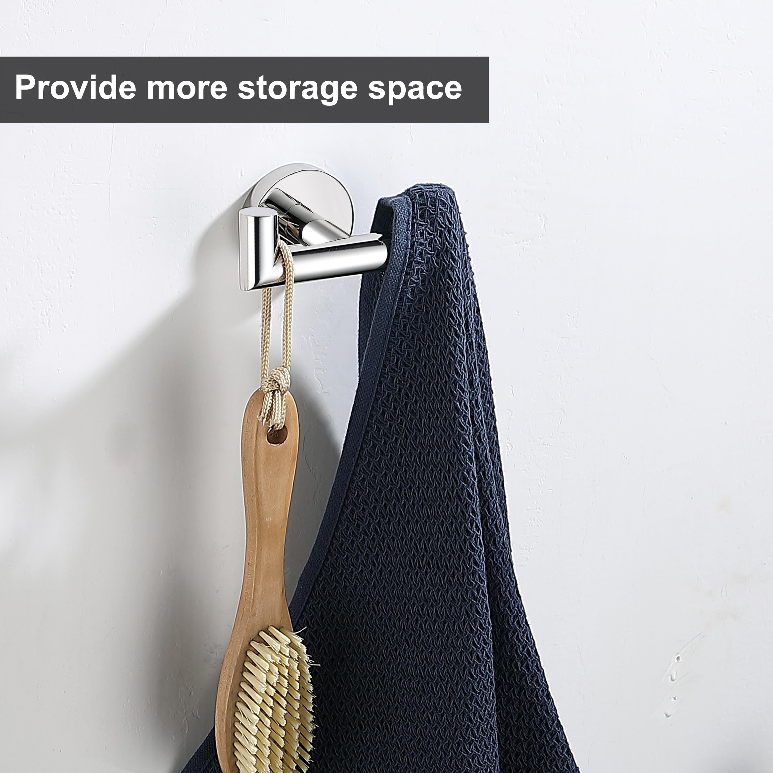 Kwanicas double hook towel coat hanger ideal for towels and coats.