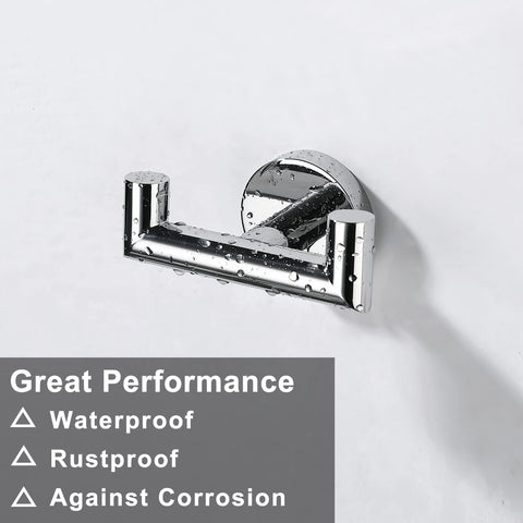 Kwanicas humidity-ready bathroom towel hook suitable for damp environments.