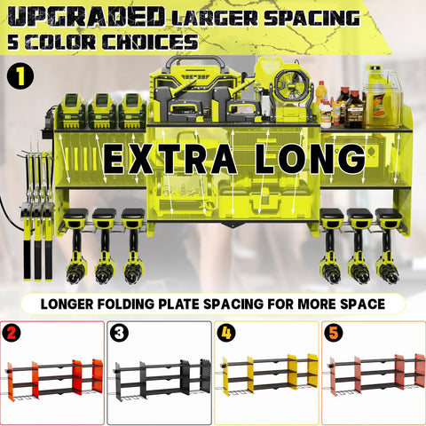 Kweetle 200 lbs total weight capacity for heavy tools and chargers