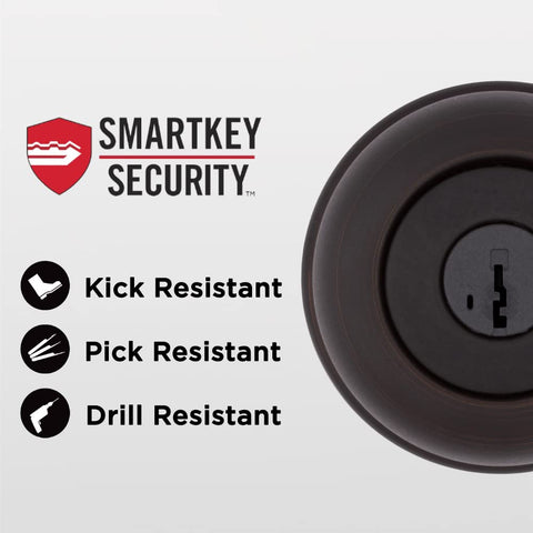 Kwikset 690 Cove Microban protection graphic highlighting antimicrobial surface.