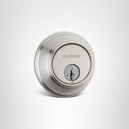 Installation hardware included for easy DIY setup of Kwikset 816.