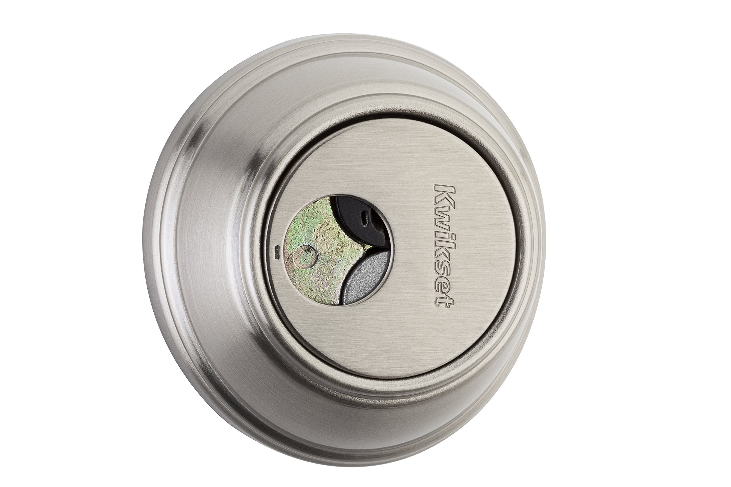Kwikset 816 SmartKey security enables quick rekeying to manage access.
