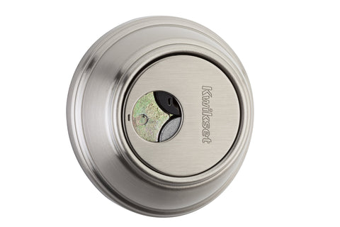 Kwikset 816 SmartKey security enables quick rekeying to manage access.