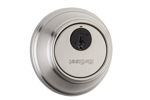 Kwikset 816 two-cylinder key control rekeys both cylinders quickly.