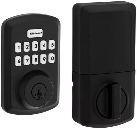 Kwikset 9250TRS-15S Door hardware setup for quick installation.