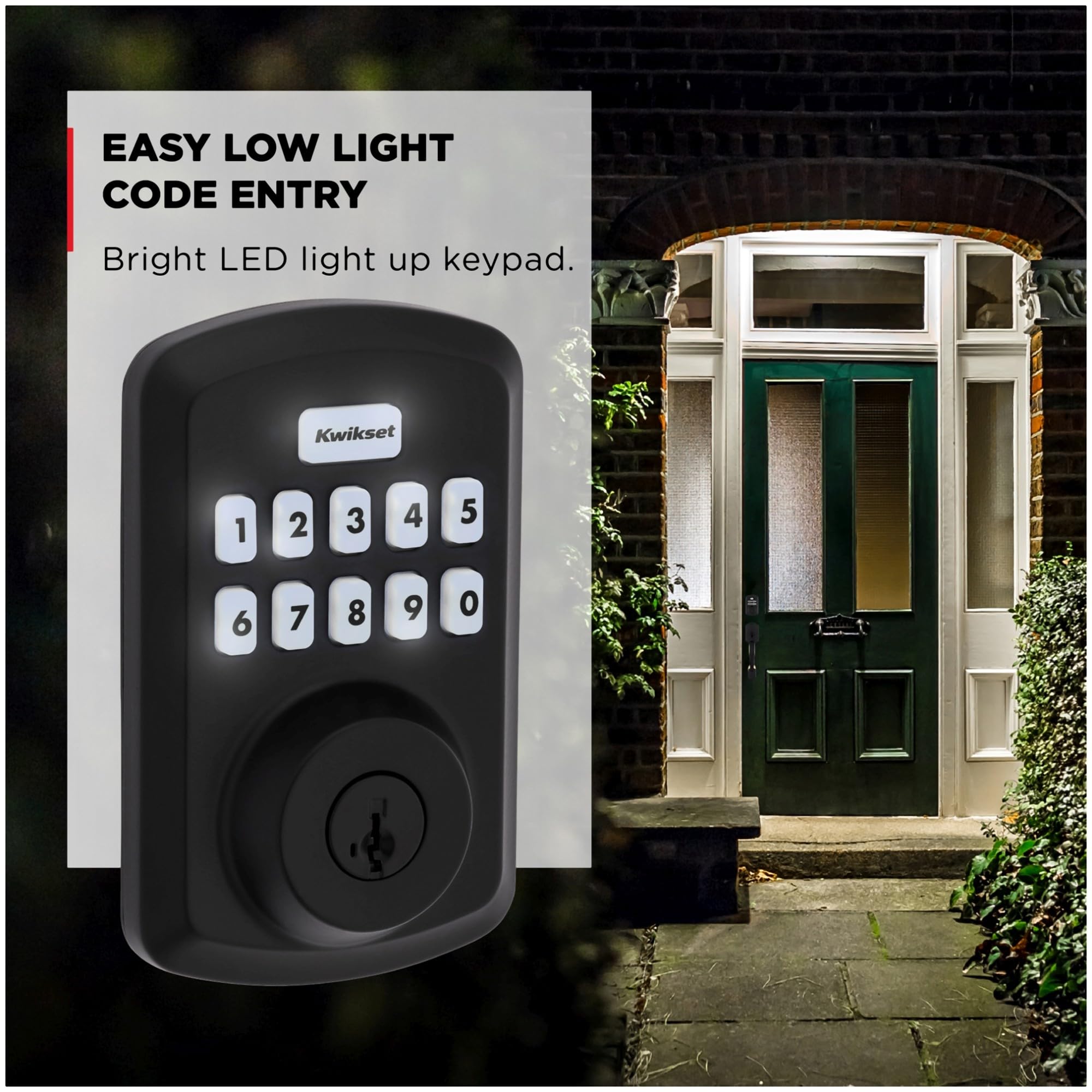 Kwikset 9250TRS-15S Single-cylinder deadbolt for reliable security.