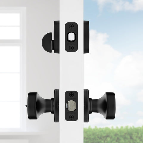 Kwikset 991 Pismo with SmartKey security enables easy re-keying.