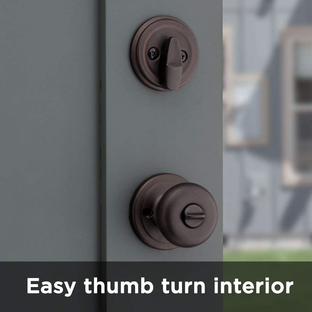 ANSI Grade 1 deadbolt badge indicates high residential security rating