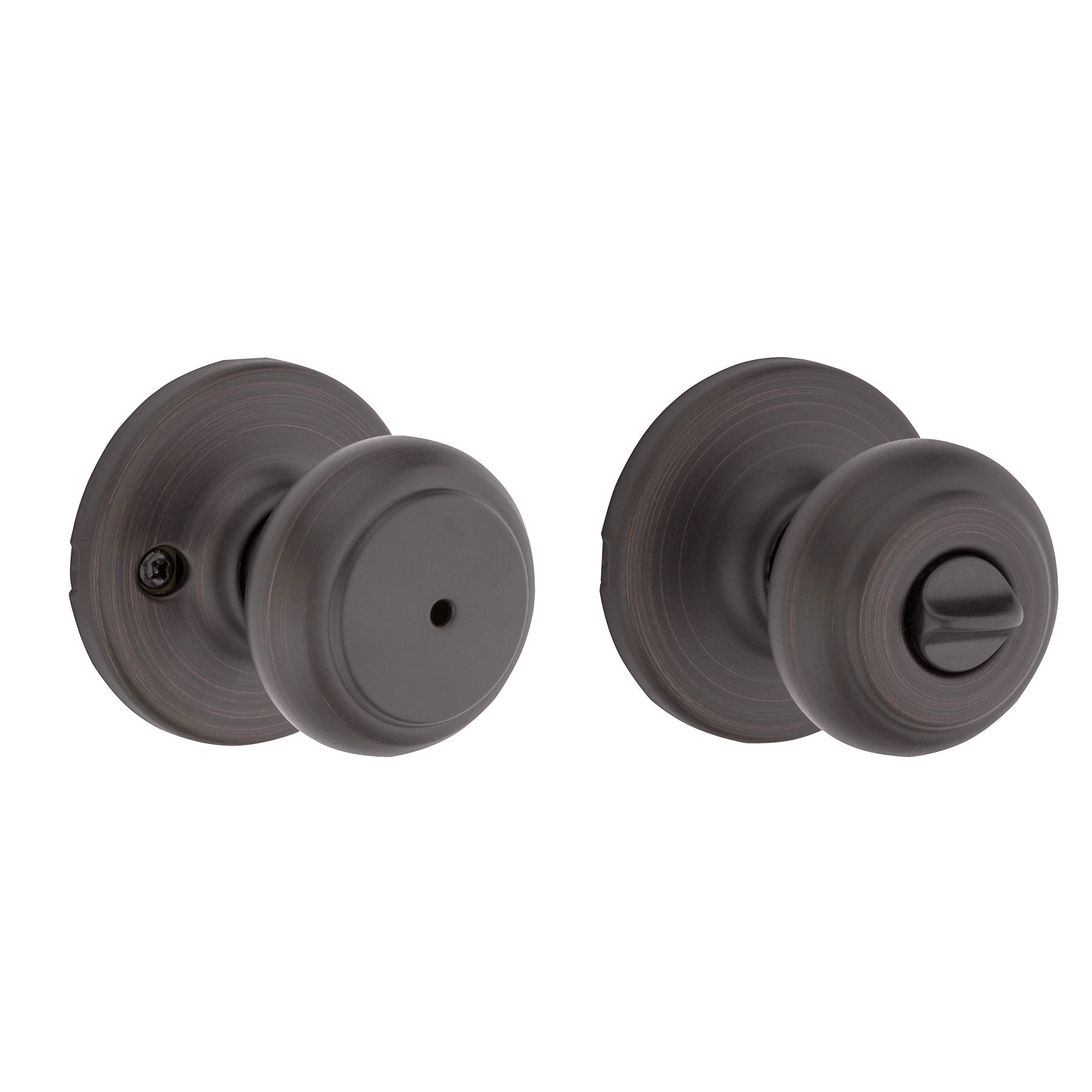 Kwikset Cove adjustable latch backset for easy DIY installation on standard doors.