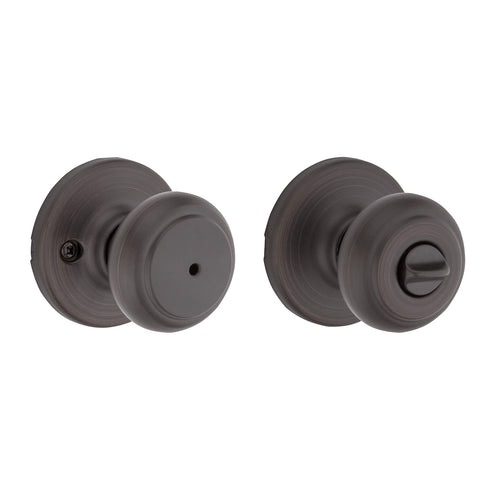 Kwikset Cove adjustable latch backset for easy DIY installation on standard doors.