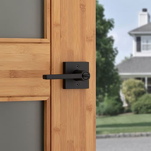 Kwikset Halifax installation kit with guide for easy setup