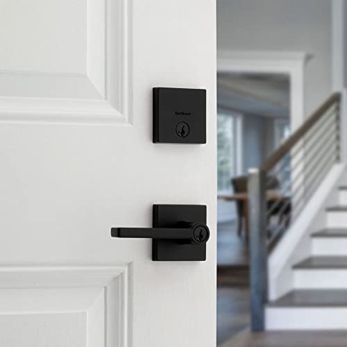 Kwikset Halifax keyed entry set ideal for exterior doors needing privacy