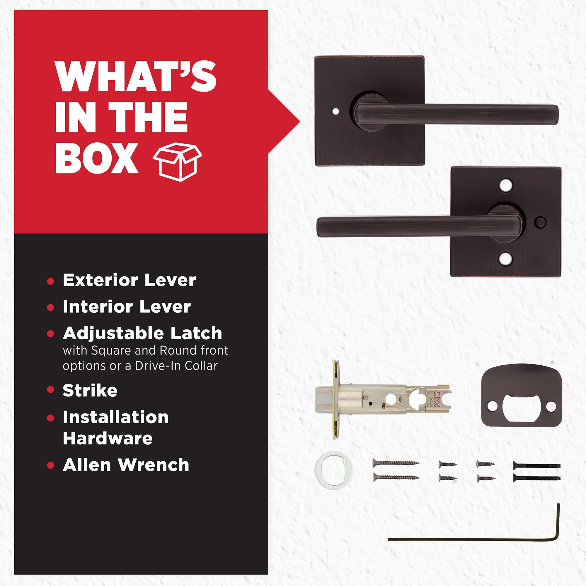 Kwikset Halifax privacy lock with interior release tool for access