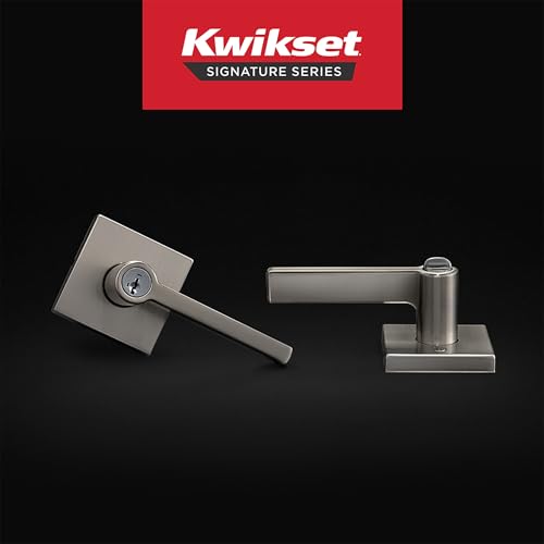 Kwikset Halifax reversible lever for left or right handed doors.