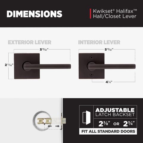 Venetian Bronze Halifax hardware complements contemporary interiors