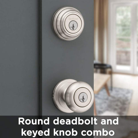 Kwikset Juno hardware with Microban protection helps inhibit microbial growth