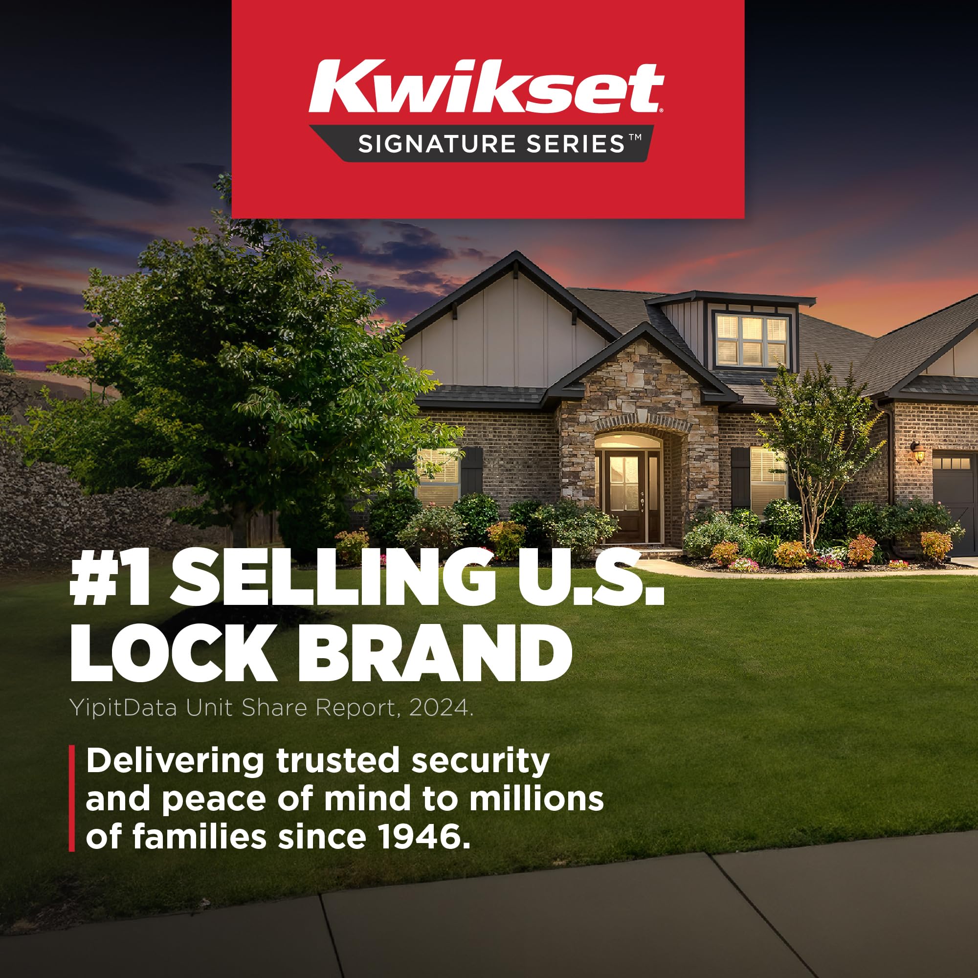 Strike plate and latch components with Kwikset Juno