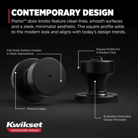 Kwikset Microban protection logo on packaging indicating antimicrobial surface care.