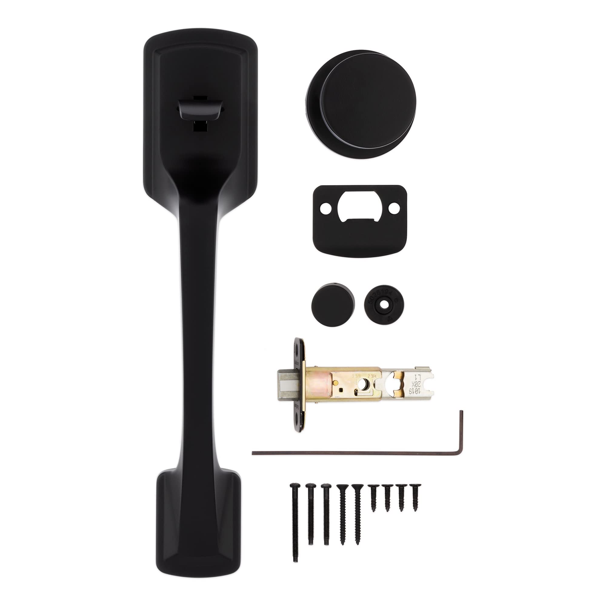 Kwikset Prague latch and thumb piece for easy entry