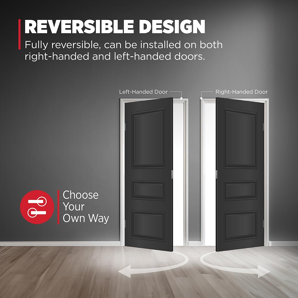 Includes installation hardware and SmartKey tool for easy DIY setup
